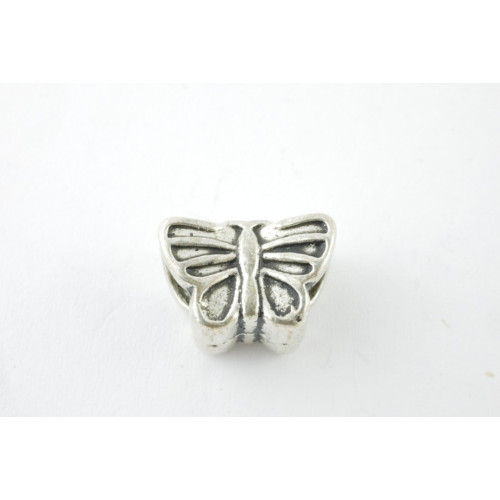 GPMS0035 Schmetterling Silberfarbig Used