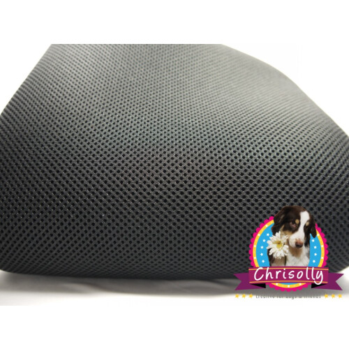 Airmesh Schwarz 9x100cm