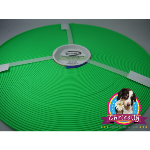 B3802 Biothane Neon Gelb 38 mm