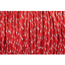 US - Cord  Typ 2 Imperial Red Glitzer