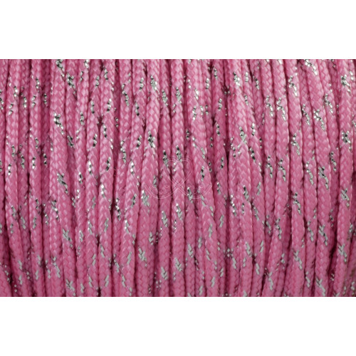 US - Cord  Typ 2 Rose Pink Glitzer