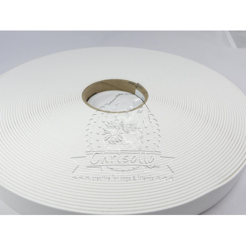 Kurze Stücke B3801 Biothane Weiß 38mm 35cm
