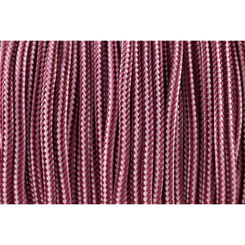 US - Cord  Typ 2 Burgundy & Lavender Pink Stripes