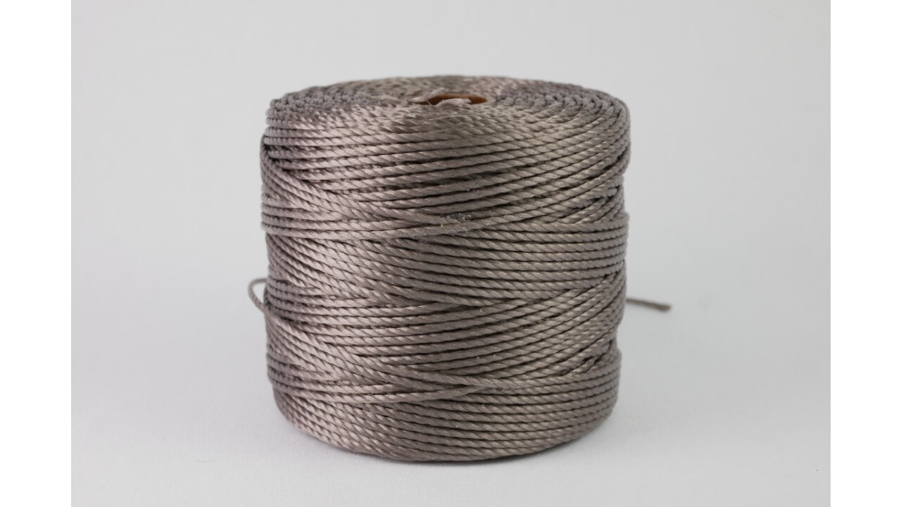 Dekoband Taupe Dunkel glänzend ca. 0,6mm - CHRISOLLY, 0,29