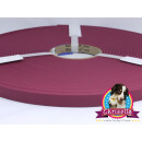 Kurze Stücke B1605 Biothane Weinrot 16mm 40cm