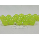 Kunststoff Perle 10mm Neon Grün