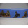 Ripsband 22 mm Dobermann auf Blau