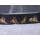 Ripsband 22 mm Schäferhund auf Schwarz