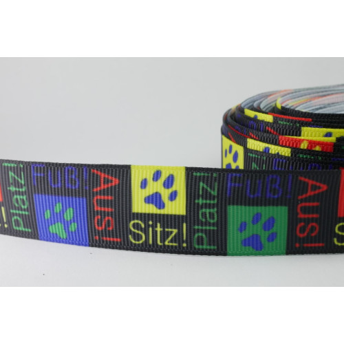 Ripsband 22 mm Sitz Platz Aus