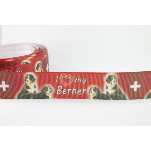 Ripsband 22 mm Berner Sennenhund