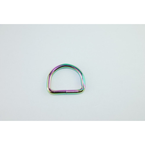 D - Ring Regenbogen Farbig 20 mm