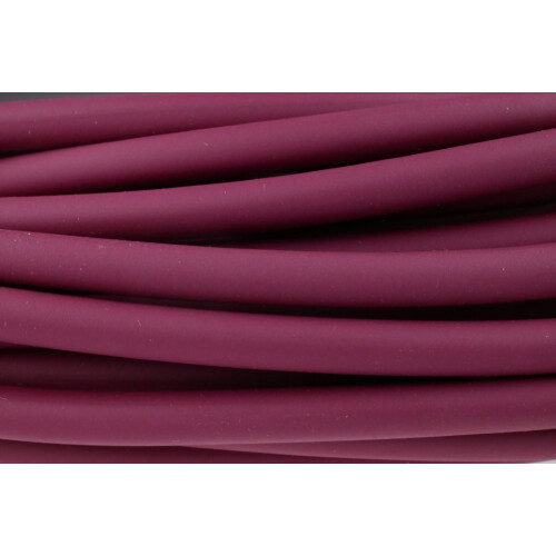 B0611 Biothane Rund Weinrot 6,5mm
