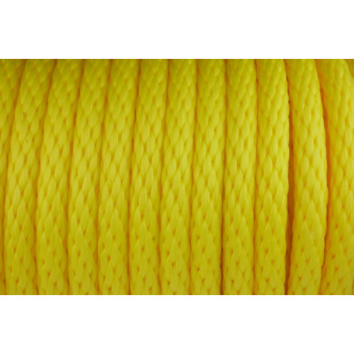 Spiralgeflecht 10mm Neon Gelb