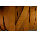 FL2004 Fettleder Endlosriemen 20 mm Cognac mit starker...