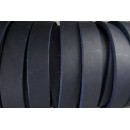 FL1507 Fettleder Endlosriemen 15 mm Dunkelblau B-Ware,...