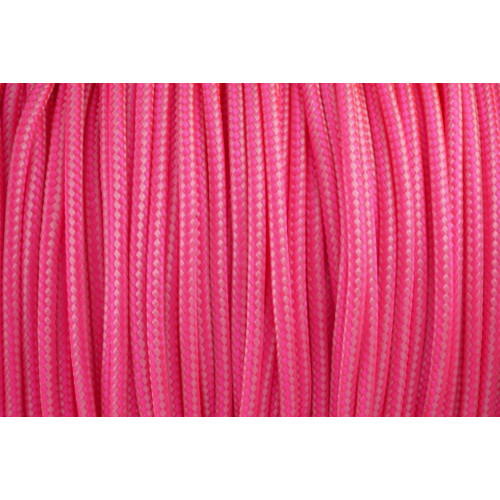 US - Cord  Typ 2 Neon Pink & Rosa Pink Stripes