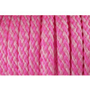 PPH0873 PP-Hohlseil 8mm Pink Rosa Streifen