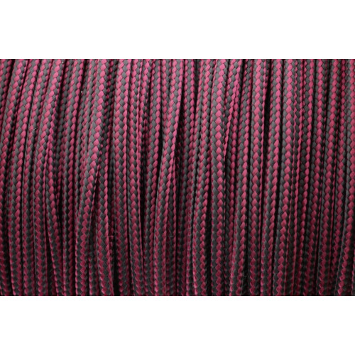 US - Cord  Typ 1 Burgundy & Black Stripes