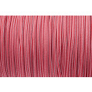 US - Cord  Typ 1 Imp. Red & Silver Grey Stripes