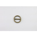Steg Ring Antik-Bronze 16mm