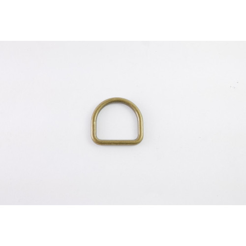D - Ring Antik-Bronze 16mm