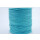 Leder 1mm Türkisblau 25m Rolle