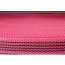 Gummiertes Gurtband Pink 15mm