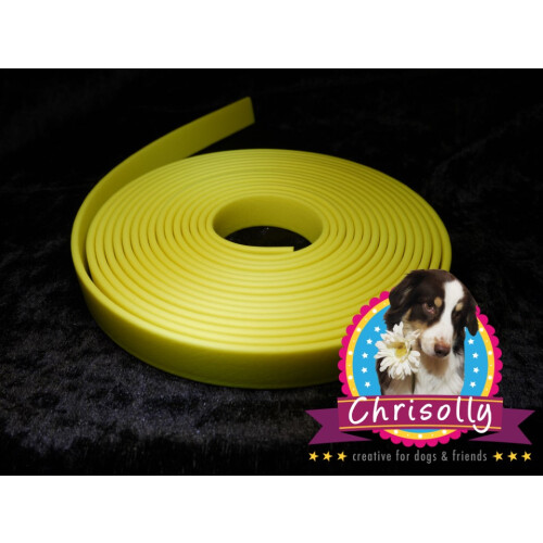 B2502 Biothane Neon Gelb 25mm YE527