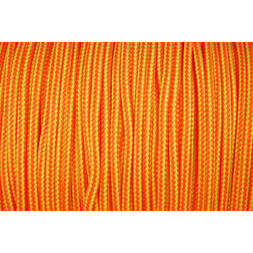 US - Cord  Typ 2 Neon Yellow & Neon Orange Stripes