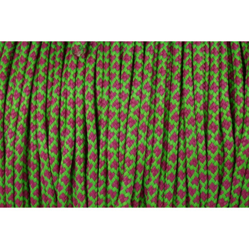 US - Cord  Typ 2 Neon Green & Fuchsia Diamonds