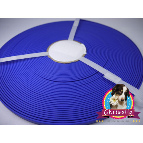 B1308 Biothane Elektrick Blau 13mm