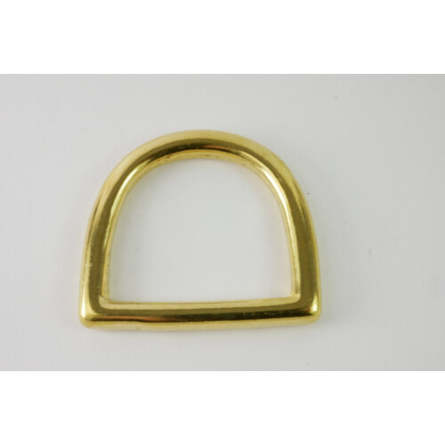 D - Ring Messing massiv 32 mm