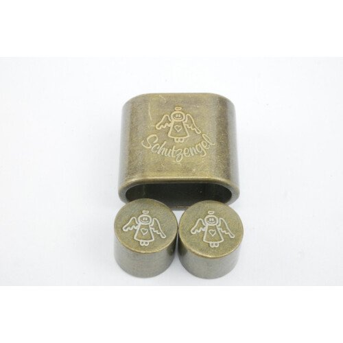 AKTION054 Schutzengel Set Antik Bronze