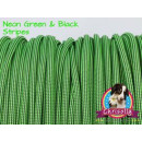 US - Cord  Typ 3 Neon Green & Black Stripes