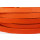 FL2012 Fettleder Endlosriemen 20 mm Orange B-Ware, starke Biegung!