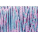 US - Cord  Typ 2 Rose Pink & Turquise Stripes