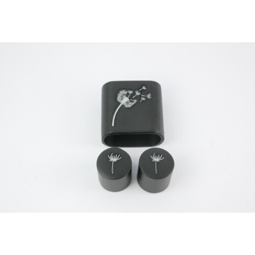 AKTION101 Pusteblume Set 8mm Schwarz