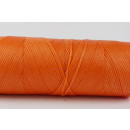 Gewachstes Polyestergarn 0,7 mm Orange