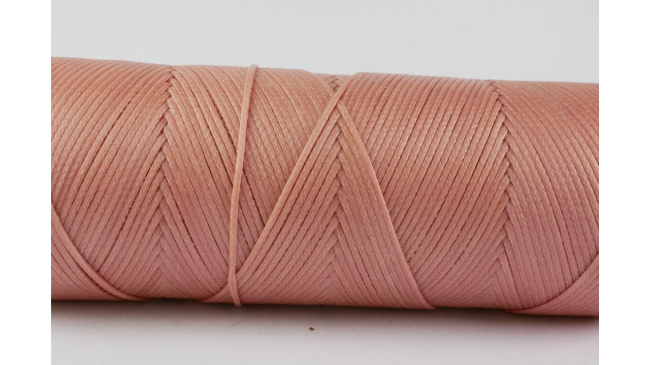Gewachstes Baumwollband 1 Mm, Farbe Sea Grün – 10 Meter Rolle, Für Basteln & Verpacken