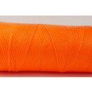 Gewachstes Polyestergarn 0,7 mm Neon Orange