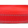 Gurtband 25mm mit Reflektorstreifen Rot