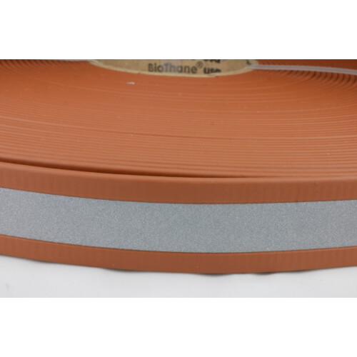 B2516ref Biothane Hellbraun 25mm reflektierend BR521