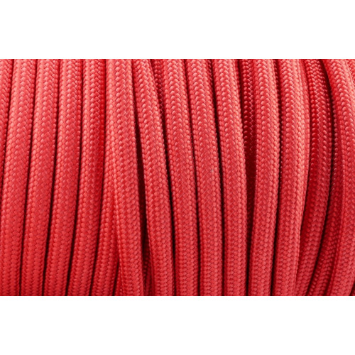Recyceltes Polyesterseil 6mm Rot