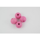 Holzperle Pink 12 mm