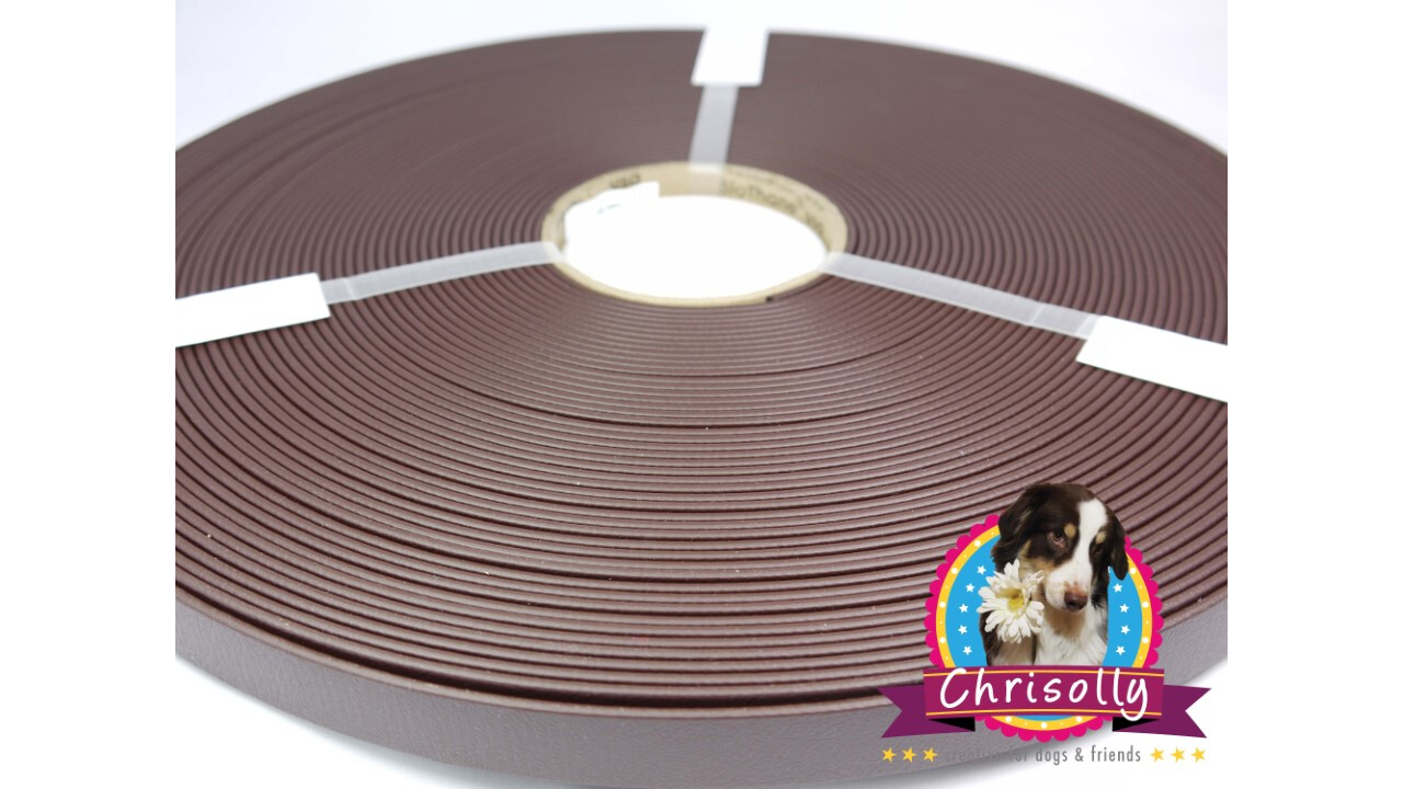 B1318 Biothane Super Flex Dunkelbraun 13mm - CHRISOLLY, 2,69