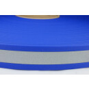 B1908ref Biothane Elektrik Blau 19mm reflektierend BU522