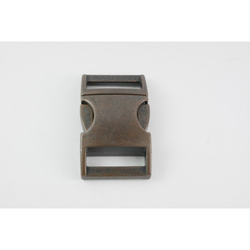 .Steckschnalle Antik-Kupfer 20 mm