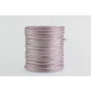 Metallic Effektband 1mm Lavendel Rosa