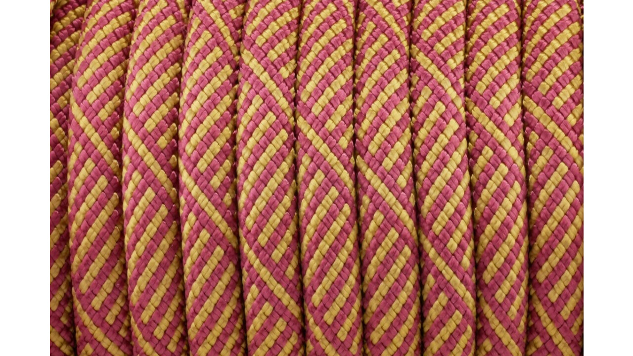 Premium Rope Helix Burgundy Gold 10mm - CHRISOLLY, 2,99