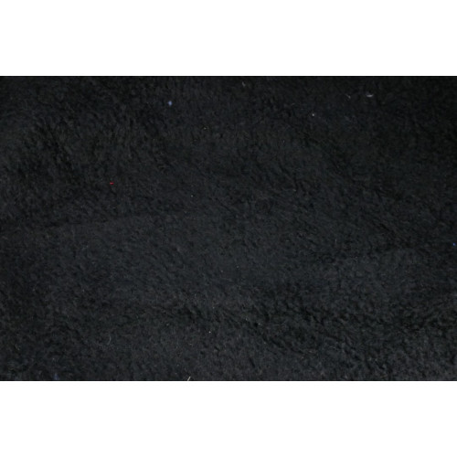 Fleece Schwarz 11x100cm